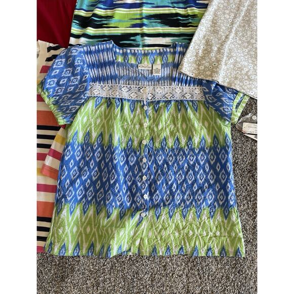 Kim Rogers Women's Size Medium Petite Blouse Lot of 5 NWT - Picture 2 of 11